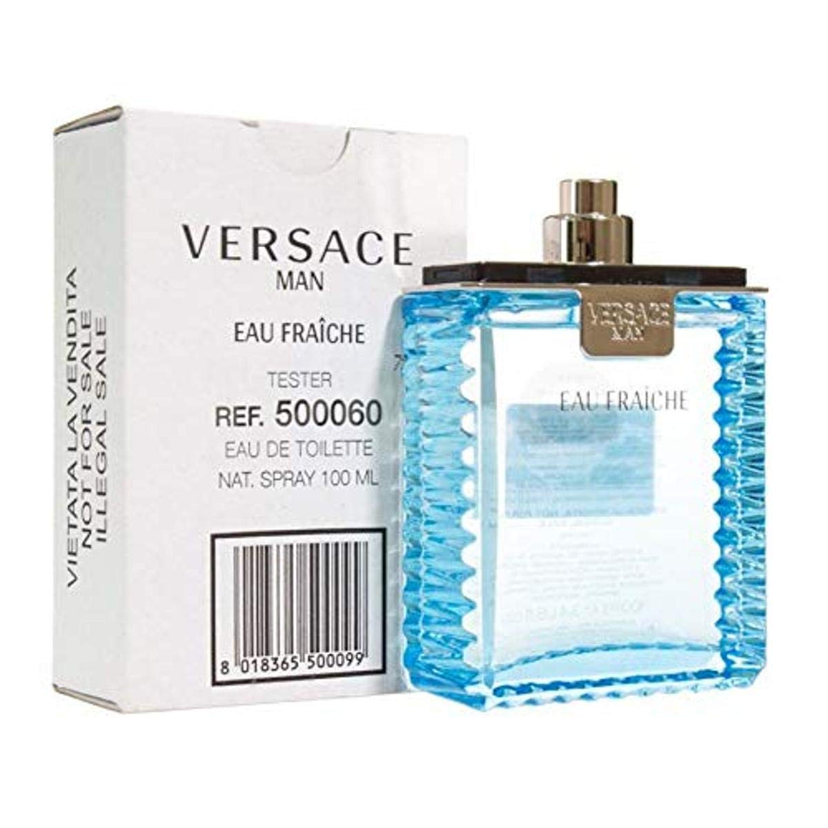 Versace Man Eau Fraiche 3.4 Fl Oz Eau De Toilette Spray IN WHITE